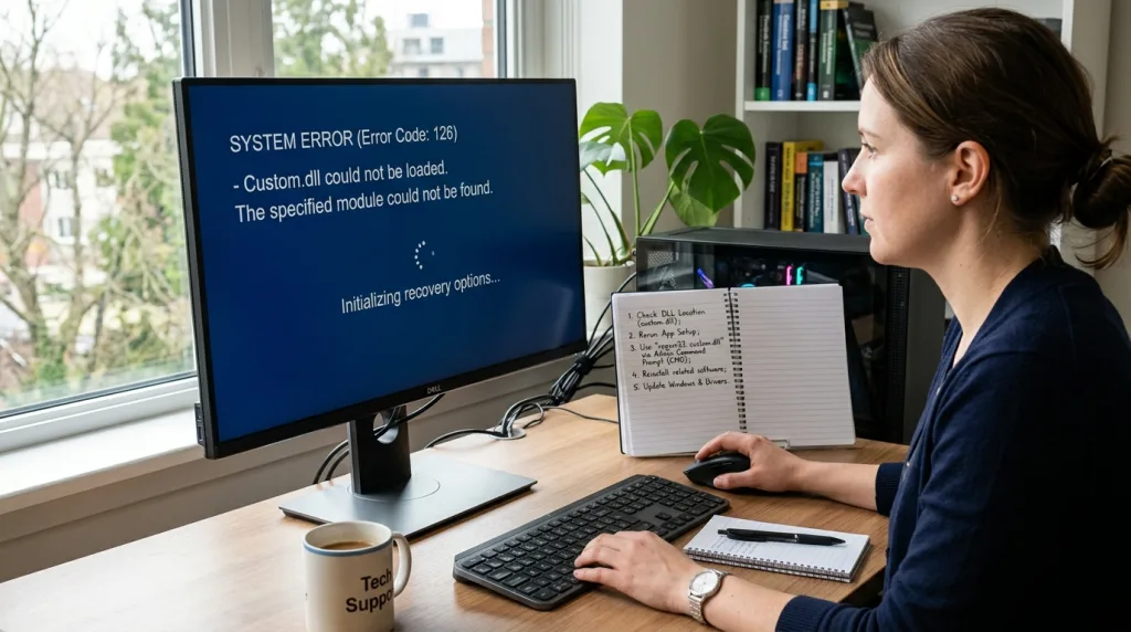 découvrez des solutions pratiques et fiables pour résoudre l'erreur custom.dll code 126 rapidement et efficacement sur votre ordinateur.