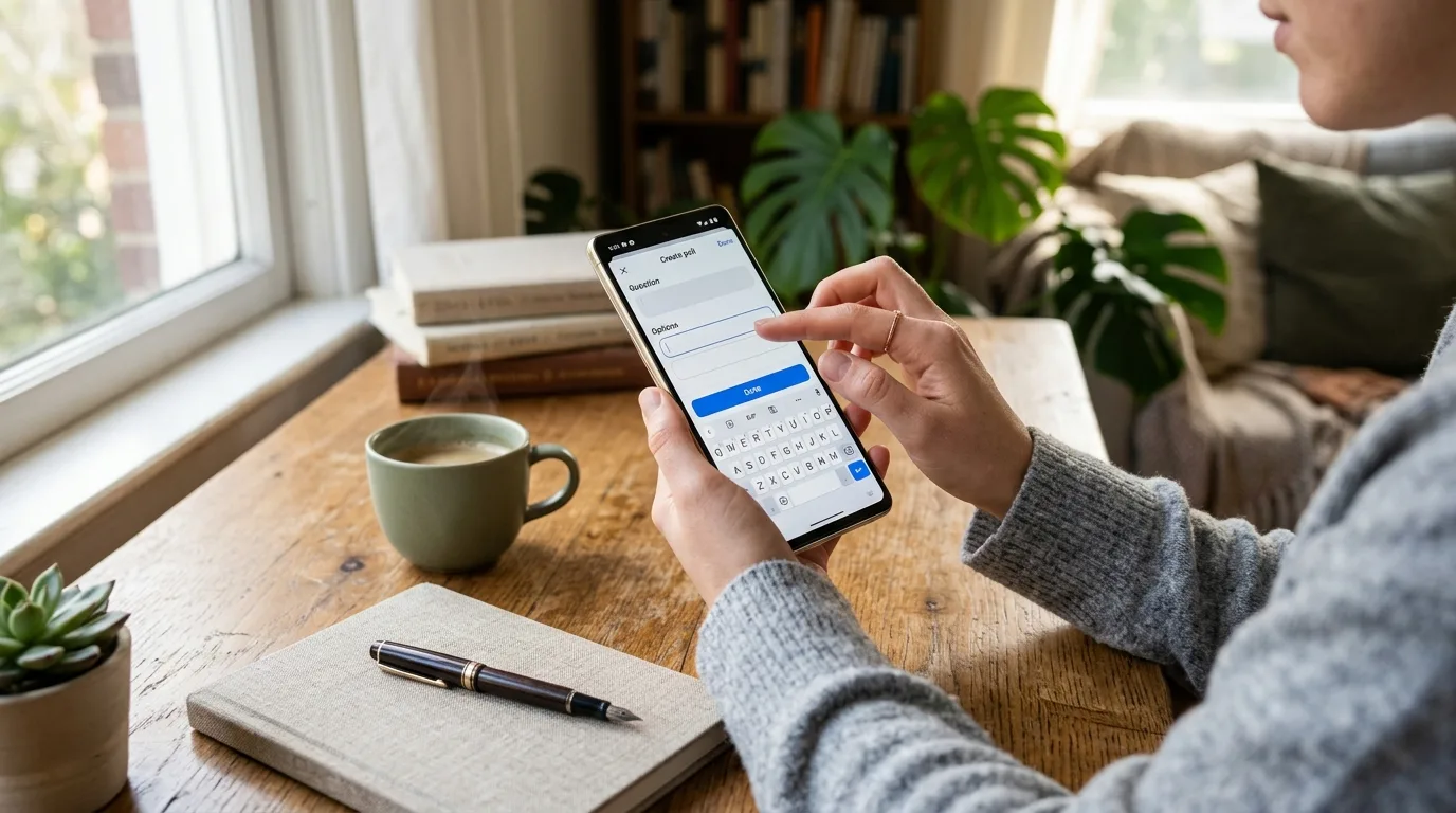 découvrez comment créer un sondage sur messenger rapidement et facilement grâce à notre guide étape par étape.